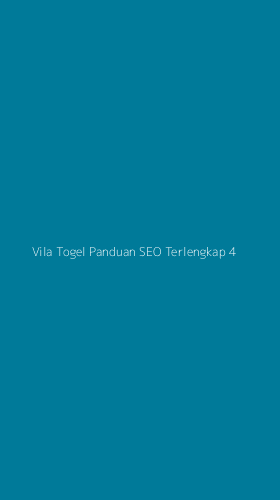 Tampilan Antarmuka Aplikasi Vila Togel Panduan Seo Terlengkap - 4
