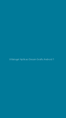 Tampilan Antarmuka Aplikasi Villatogel Aplikasi Desain Grafis Android - 1