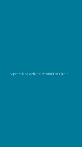 Tampilan Antarmuka Aplikasi Vipcantikqq Aplikasi Pendidikan Lite - 2