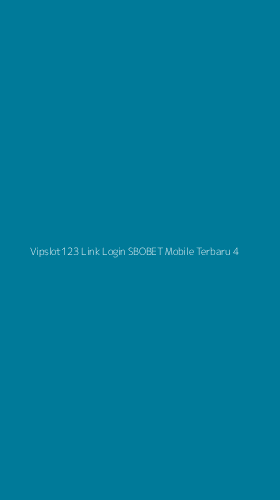 Tampilan Antarmuka Aplikasi Vipslot123 Link Login Sbobet Mobile Terbaru - 4