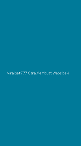 Tampilan Antarmuka Aplikasi Viralbet777 Cara Membuat Website - 4