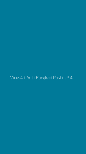 Tampilan Antarmuka Aplikasi Virus4d Anti Rungkad Pasti Jp - 4