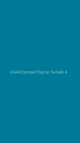 Tampilan Antarmuka Aplikasi Visi4d Dompet Digital Terbaik - 4