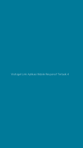 Tampilan Antarmuka Aplikasi Visitogel Link Aplikasi Mobile Responsif Terbaik - 4