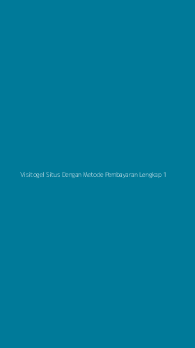 Tampilan Antarmuka Aplikasi Visitogel Situs Dengan Metode Pembayaran Lengkap - 1