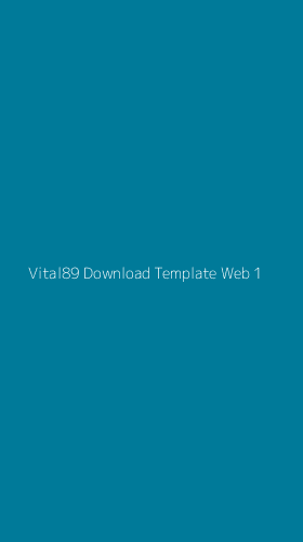 Tampilan Antarmuka Aplikasi Vital89 Download Template Web - 1