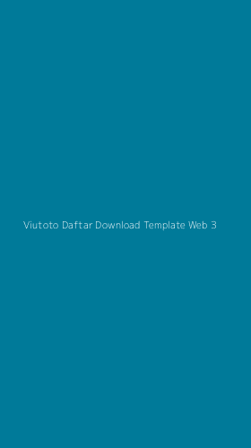Tampilan Antarmuka Aplikasi Viutoto Daftar Download Template Web - 3