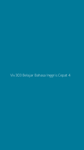 Tampilan Antarmuka Aplikasi Viv303 Belajar Bahasa Inggris Cepat - 4