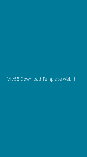 Tampilan Antarmuka Aplikasi Viv55 Download Template Web - 1