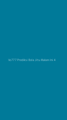 Tampilan Antarmuka Aplikasi Vo777 Prediksi Bola Jitu Malam Ini - 4