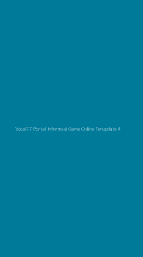 Tampilan Antarmuka Aplikasi Vocal77 Portal Informasi Game Online Terupdate - 4