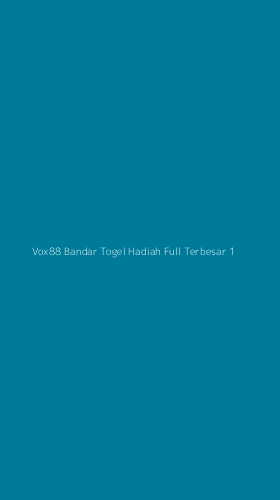 Tampilan Antarmuka Aplikasi Vox88 Bandar Togel Hadiah Full Terbesar - 1