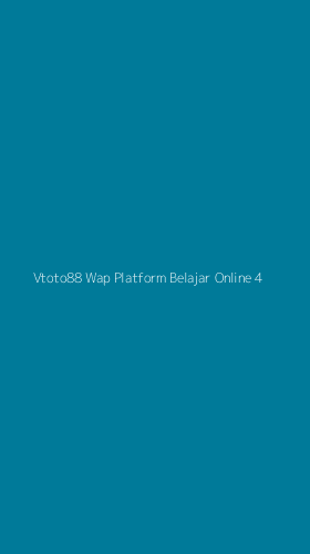 Tampilan Antarmuka Aplikasi Vtoto88 Wap Platform Belajar Online - 4