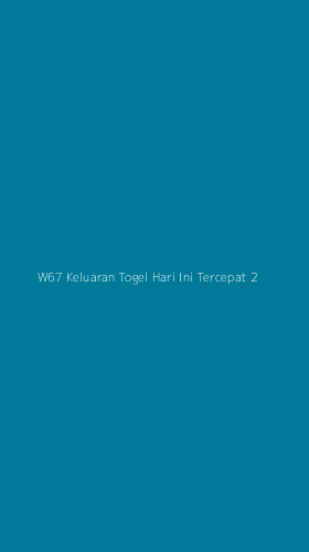 Tampilan Antarmuka Aplikasi W67 Keluaran Togel Hari Ini Tercepat - 2