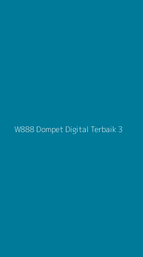 Tampilan Antarmuka Aplikasi W888 Dompet Digital Terbaik - 3