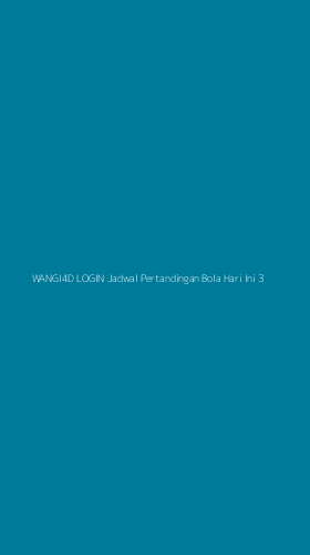 Tampilan Antarmuka Aplikasi Wangi4d Login Jadwal Pertandingan Bola Hari Ini - 3