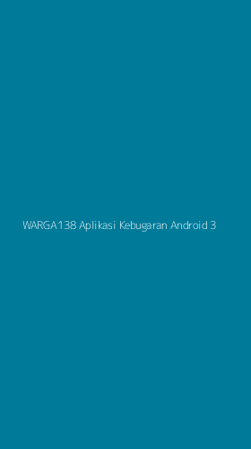 Tampilan Antarmuka Aplikasi Warga138 Aplikasi Kebugaran Android - 3