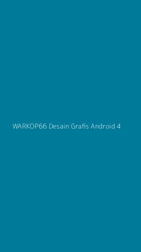 Tampilan Antarmuka Aplikasi Warkop66 Desain Grafis Android - 4