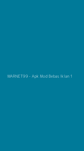 Tampilan Antarmuka Aplikasi WARNET99 - Apk Mod Bebas Iklan - 1