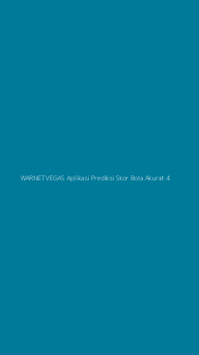 Tampilan Antarmuka Aplikasi Warnetvegas Aplikasi Prediksi Skor Bola Akurat - 4