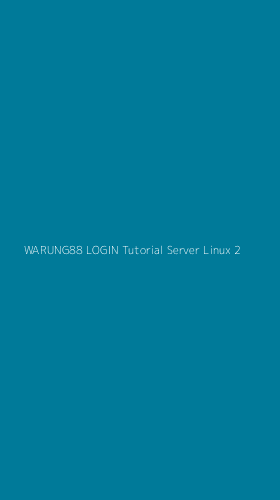 Tampilan Antarmuka Aplikasi Warung88 Login Tutorial Server Linux - 2