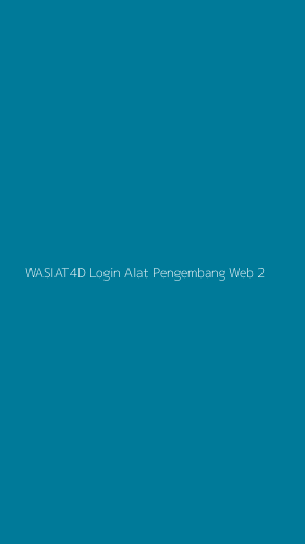 Tampilan Antarmuka Aplikasi Wasiat4d Login Alat Pengembang Web - 2