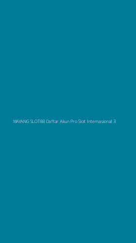 Tampilan Antarmuka Aplikasi Wayang Slot88 Daftar Akun Pro Slot Internasional - 3