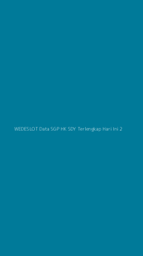 Tampilan Antarmuka Aplikasi Wedeslot Data Sgp Hk Sdy Terlengkap Hari Ini - 2