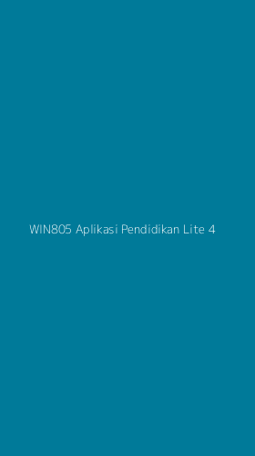Tampilan Antarmuka Aplikasi Win805 Aplikasi Pendidikan Lite - 4