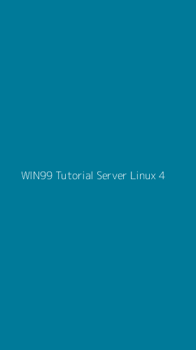 Tampilan Antarmuka Aplikasi Win99 Tutorial Server Linux - 4
