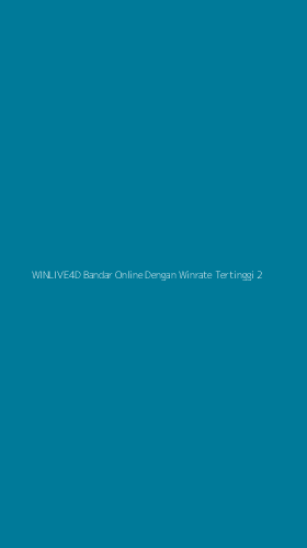 Tampilan Antarmuka Aplikasi Winlive4d Bandar Online Dengan Winrate Tertinggi - 2