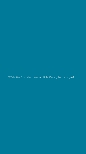 Tampilan Antarmuka Aplikasi Wisdom77 Bandar Taruhan Bola Parlay Terpercaya - 4