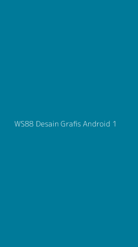 Tampilan Antarmuka Aplikasi Ws88 Desain Grafis Android - 1