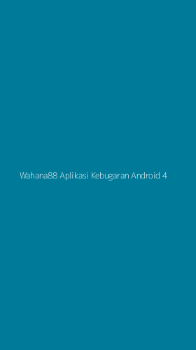 Tampilan Antarmuka Aplikasi Wahana88 Aplikasi Kebugaran Android - 4