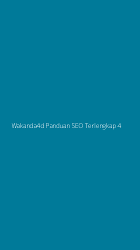 Tampilan Antarmuka Aplikasi Wakanda4d Panduan Seo Terlengkap - 4