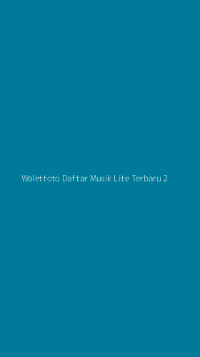 Tampilan Antarmuka Aplikasi Walettoto Daftar Musik Lite Terbaru - 2