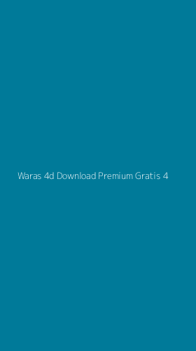 Tampilan Antarmuka Aplikasi Waras 4d Download Premium Gratis - 4
