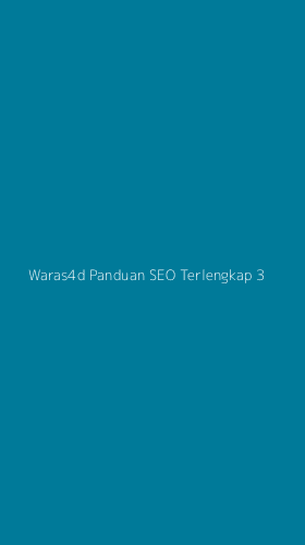 Tampilan Antarmuka Aplikasi Waras4d Panduan Seo Terlengkap - 3