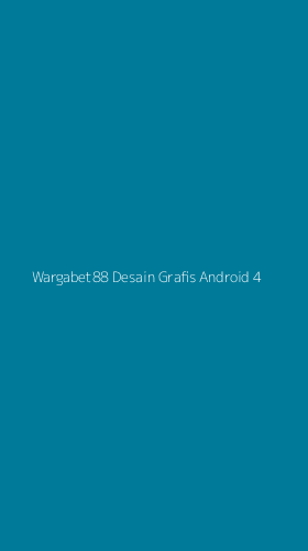 Tampilan Antarmuka Aplikasi Wargabet88 Desain Grafis Android - 4