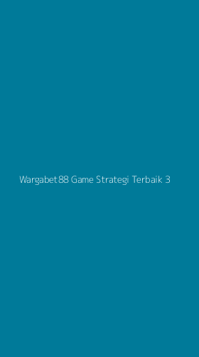 Tampilan Antarmuka Aplikasi Wargabet88 Game Strategi Terbaik - 3