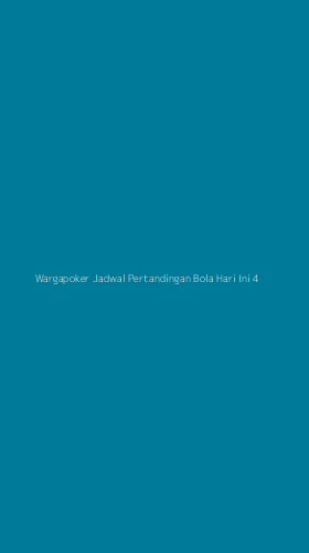 Tampilan Antarmuka Aplikasi Wargapoker Jadwal Pertandingan Bola Hari Ini - 4