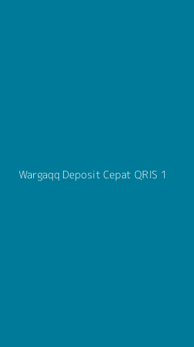Tampilan Antarmuka Aplikasi Wargaqq Deposit Cepat Qris - 1
