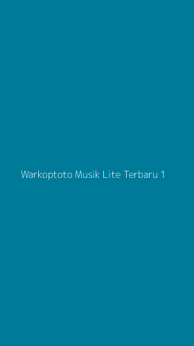 Tampilan Antarmuka Aplikasi Warkoptoto Musik Lite Terbaru - 1
