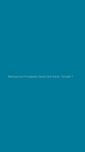 Tampilan Antarmuka Aplikasi Warkoptoto3 Kumpulan Game Slot Gacor Terbaik - 1