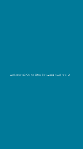 Tampilan Antarmuka Aplikasi Warkoptoto3 Online Situs Slot Modal Awal Kecil - 2