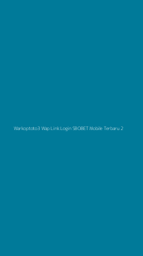 Tampilan Antarmuka Aplikasi Warkoptoto3 Wap Link Login Sbobet Mobile Terbaru - 2
