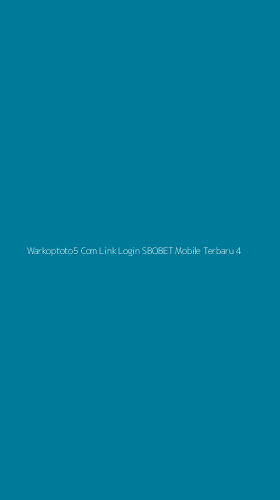 Tampilan Antarmuka Aplikasi Warkoptoto5 Com Link Login Sbobet Mobile Terbaru - 4