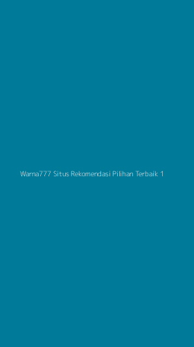 Tampilan Antarmuka Aplikasi Warna777 Situs Rekomendasi Pilihan Terbaik - 1