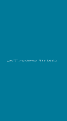 Tampilan Antarmuka Aplikasi Warna777 Situs Rekomendasi Pilihan Terbaik - 2