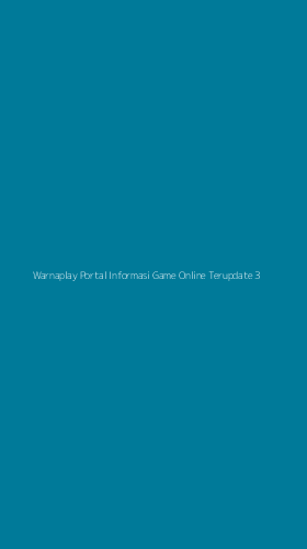 Tampilan Antarmuka Aplikasi Warnaplay Portal Informasi Game Online Terupdate - 3